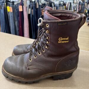 Chippewa Logger Boots Men’s Size 11 M Waterproof Leather